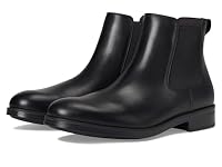 Cole Haan Men's Newmark Grand Chelsea Boots, Black/Black Water Resistant, 12-M US