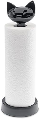 koziol MIAOU Paper Towel Stand, solid Cosmos Black