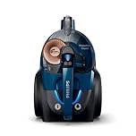 Philips PowerPro Expert Aspirapolvere Senza Sacco, Motore Potente da 900W, Filtro HEPA Allergy Lock, TriActive+ per Pavimenti e Tappeti, Blu (FC9745/09)