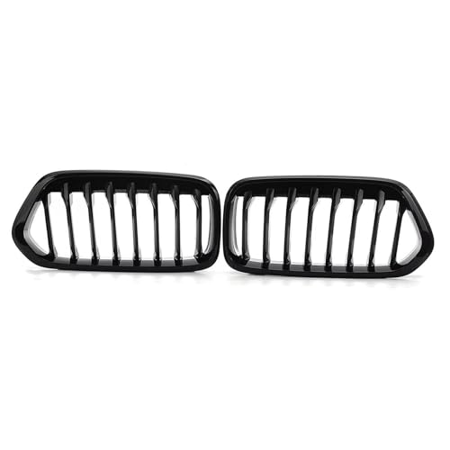 Parrilla radiador para X2 F39 2018-2021 rejilla frontal negra exterior
