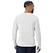 Hanes Men's Long Sleeve Cool Dri T-Shirt UPF 50+, X-Large, 2 Pack ,White