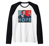 Barack Obama Hope Raglan Baseball Tee
