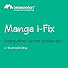 Bebeconfort Manga i-Fix Rialzo Auto per bambini, Seduta auto bambini, seggiolino auto isofix gruppo 3 per Bambini 128-150 cm, dai 6 ai 12 Anni (22-36 kg), Tinted Black