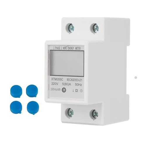 Compteur d'énergie monophasé pour stopper le gaspillage 220V 80A
