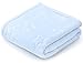 Flauschige Decke für Neugeborene - Babydecke Flauschig - Wickeln Sie Ihr Baby EIN - Eine Decke für Jede Jahreszeit - Babydecke Fleece - Sanft und sicher für die Haut mit Sterne 70x100 Blue Baby
