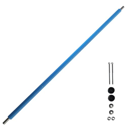 Bâtons de rechange pour trampoline – Poteau universel pour trampolines – Tige de sécurité pour enclos de trampolines | Poteau droit avec manchon en...