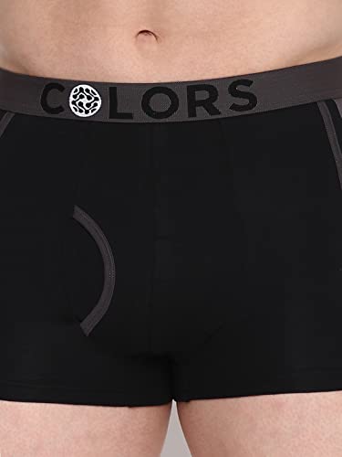 Image of RUPA FRONTLINE Colors Men's Front Open Athlefit Mini Trunks | Soft-Touch Cotton Stretch | Snug Fit | Breathable Fabric | Supporter Brief | Pack of 1