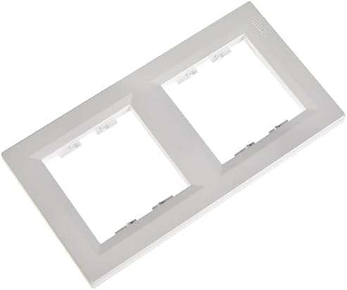 2 ramki pionowe, Schneider Electric, Asfora, zestaw kolorowy, biały, nowe.