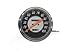 V-Twin 39-0300 - Speedometer with 2:1 Ratio and Orange Needle