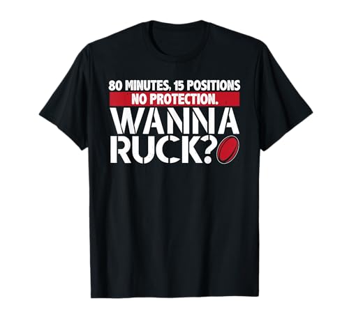 Rugby, Wanna Ruck? Best Funny T Shirt Rugby Player T-Shirt