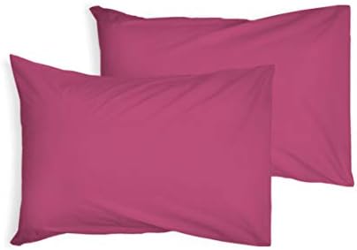 ZIMEL HOMES-Pair Of Housewife Pillow Cases, Oxford Pillow Cases 200 Thread Count Easy Care Non Iron Percale Polycotton-15 Colours (Mocha, Pair of Housewife Pillow Cases)