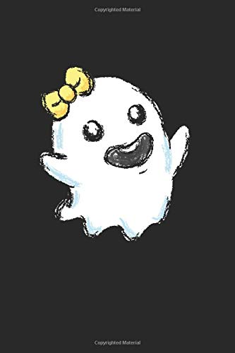 Boo Fantasma Halloween dolce Taccuino: spirito Quaderno Puntinato A5 Bloc notes taccuino bambini notebook divertente Regalo ragazza libretto punteggiato (Italian Edition)