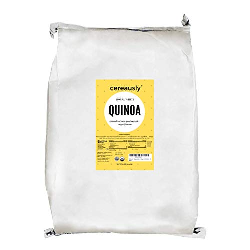 CEREAUSLY Organic White Quinoa in Bulk | 10 Lb | Restaurants | Wholesale