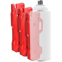 Magnetic Spray Can Holder 3-Pack Flexible Non-Marring Polymer Lid Holder