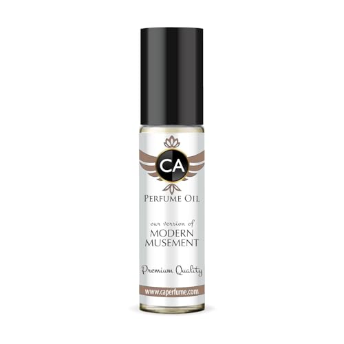 CA Perfume Impression of Modern Musement Eau De Parfum Floral Woody Musk Scent Long Lasting Perfumes for Women Travel Size TSA Ready for Day and Night Wear 0.33 Fl Oz 10ml