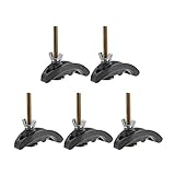 Dedbol 5 stücke 85mm Bogenplatte Sets CNC Graviermaschine Teile Druckplatte Klemmvorrichtung Fit for T-Slot-Arbeitstabelle