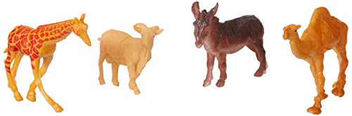 Image of NEGI Smart Picks Realistic Educational Wild /Jungle Animal Figures for Kids, Set of 4, Toy Figure