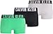 Calvin Klein Intense Power 3-Pack Low Rise Trunk - NB3611 (Misty Grey/Black/Blossom Green, Small)