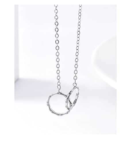 Collier couple argent résistant pour porter son amour sans irritation