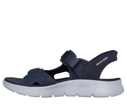 Image of Skechers Men's Slip-Ins: Go Walk Flex Easy Entry Sandal | Hands Free Slip-Ins, Contoured Goga Mat Footbed, Ultra Go Cushioning, Machine Washable