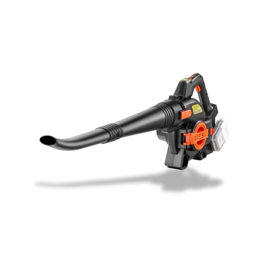 FUXTEC 40 Volt 2in1 Akku-Laubbläser/-Sauger FX-E2LBS, leistungsstarker Laubhäcksler inkl....