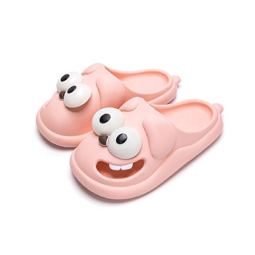 Tongue Kiss Slippers, Big Eyes Dog Pillow Slipper for Women Men, Cute Funny 3D Cloud Slippers with Non-Slip Thick Sole for Indoor Outdoor
