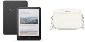 Amazon Kindle Colorsoft Bundle: Bundle Includes Amazon Kindle Colorsoft 16GB | Black and Sling Bag | Dune