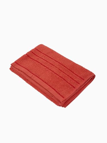 Image of Monte Carlo Essential 100% Cotton Small Bath Towel | 340 GSM Ultra Lightweight & Quick Dry | Soft Absorbent Compact Towel 60x120 cm | Bathroom Towel for Gym, Travel & Daily Use (Soho) | Khaki