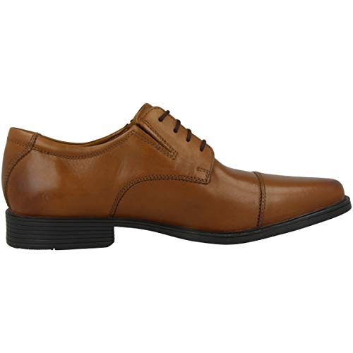 Image of Clarks Men's Tilden Cap Leather Formal Shoes