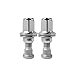 Mysttoo 4PCS M14x1.5 Chrome Wheel Lug Stud Nut Set Compatible with 1998-2023 Toyota Land Cruiser Sequoia Tundra Lexus LC500 LS460 LS500 LS600h LX470 LX570 90942-01103 90942-02077