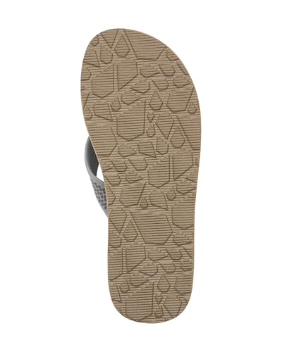 Image of Volcom Men's Daycation Flip Flop Sandal - Soft Brushed Recliner Comfort Foam Footbed