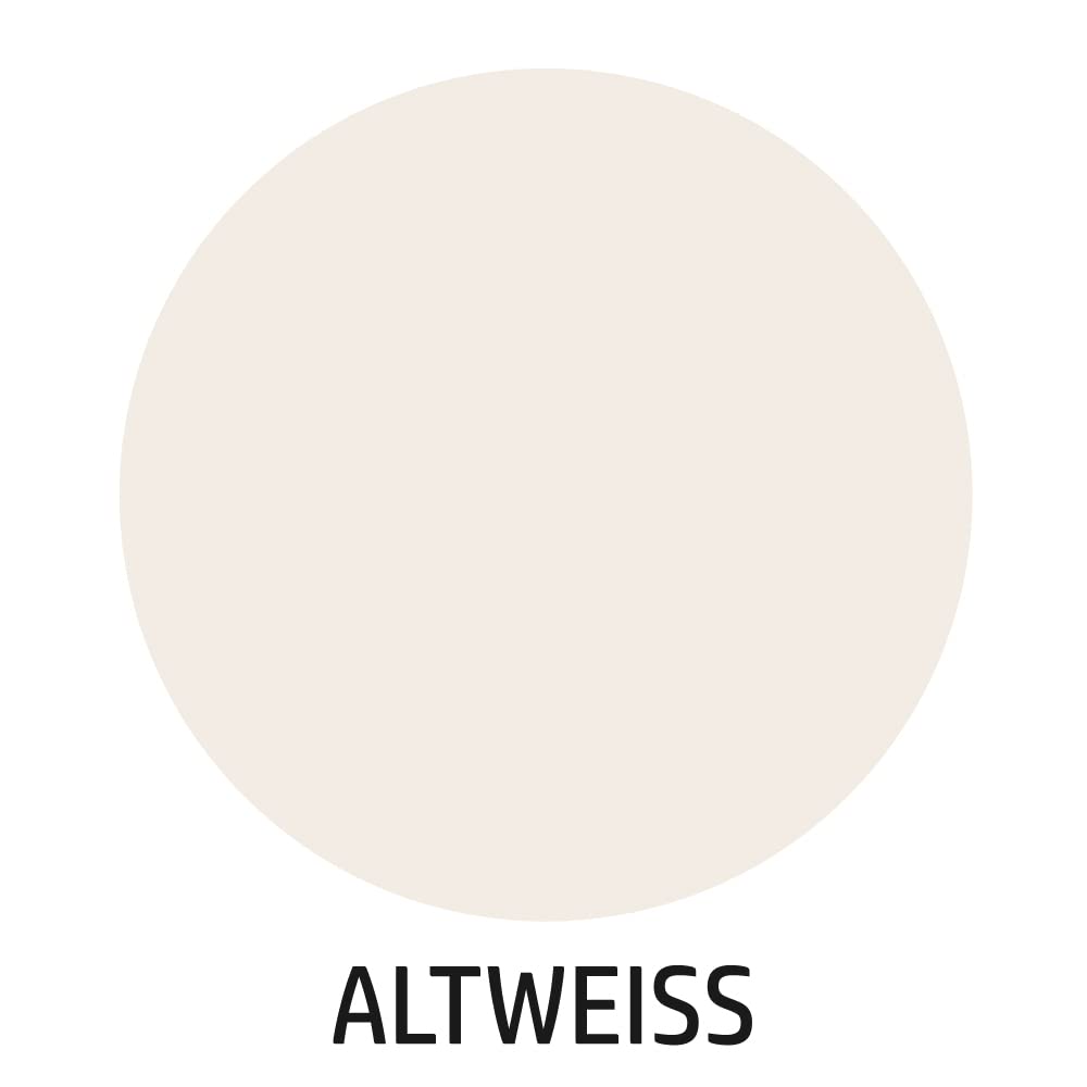 Linea Natura Landhausfarbe für Außenbereich | seidenmatt, besonders deckend & umweltfreundlich (2,5 L, Altweiß)