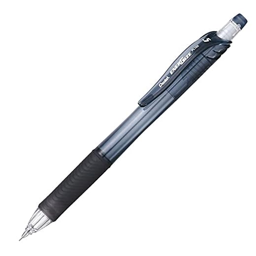 Pentel Energize X Lapiseira, Preto, 0.5 mm