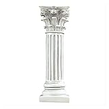 WQQLQX Statue Harz Skulptur Statue Alte Rom Architektur Modell Dekoration Dekoration Säule Figuren Puppe Desktop Base Dekoration Geschenk Kunst Skulpturen