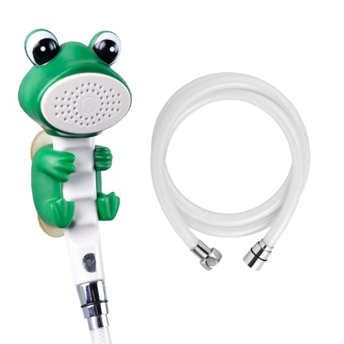 Image of JAL Animal Theme Hand Shower for Kids, PVC Pipe Combo | Baby Bath Shower