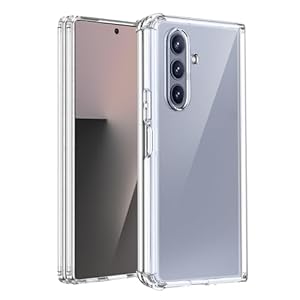 GiiKa für Samsung Galaxy Z Fold 7 Hülle Silikon, Ultra Dünne Handyhülle für Samsung Z Fold 7 Case, Kratzfeste, Soft TPU, Stoßfeste, Ganzkörper Telefonhülle für Galaxy Fold7 Schutzhülle, Transparent