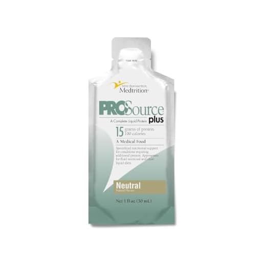 Medtrition Liquid Collagen peptides Type I, III 15 Grams Protein per oz. |Prosource Plus Neutral Packets|