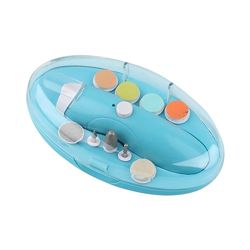 Kit coupe polissage ongles électriques pour bébés Toyvian manucure