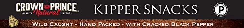 Crown Prince Natural Kipper Snacks With Cracked Black Pepper, 3.25 Ounce Cans (Pack Of 18) #TOP2