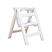 Tabourets de Cuisine 2 marches Échelles Pliantes en Bois Chaises Tabourets pour Petits Pieds Échelles Portables en Bois Tabouret pour Adultes et Enfants Escabeau d'escalade intérie