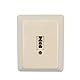 S/CONN maximum connectivity Telefondose TAE U - 1x6 - Anschlussdose - Universal für F+N - Aufputz AP - 1x Telefon oder 1x Nebenstelle Fax AB Modem NTBA DSL-Splitter - beige