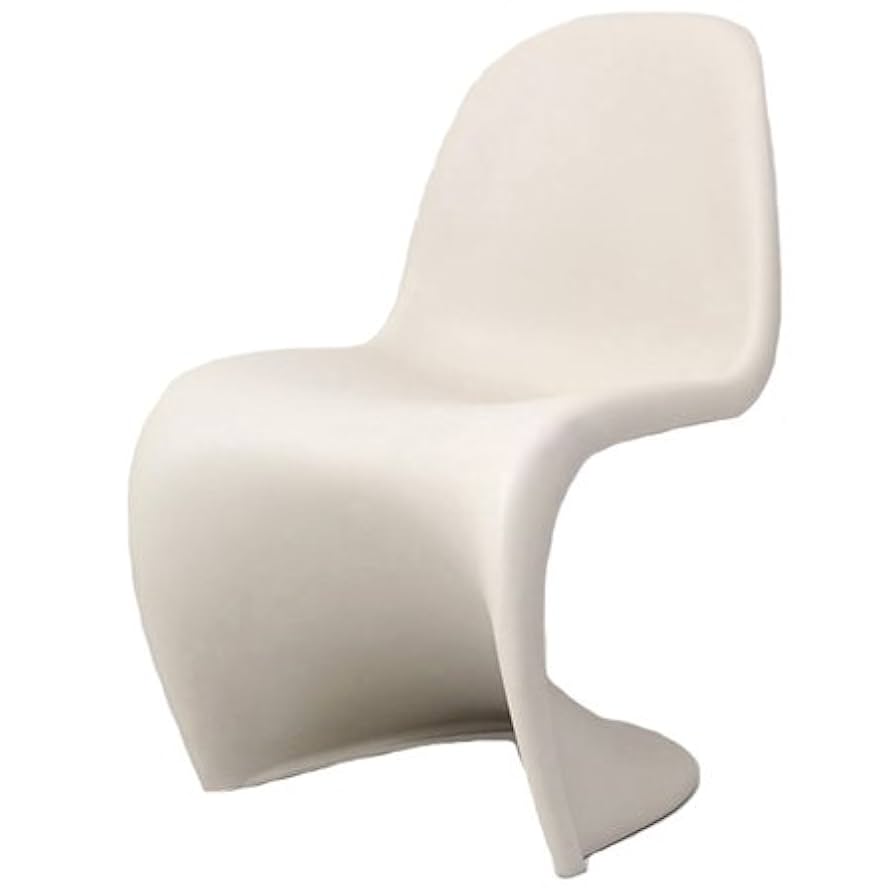 Amazon｜PANTONE CHAIR パントンチェア アイボリー 艶無し