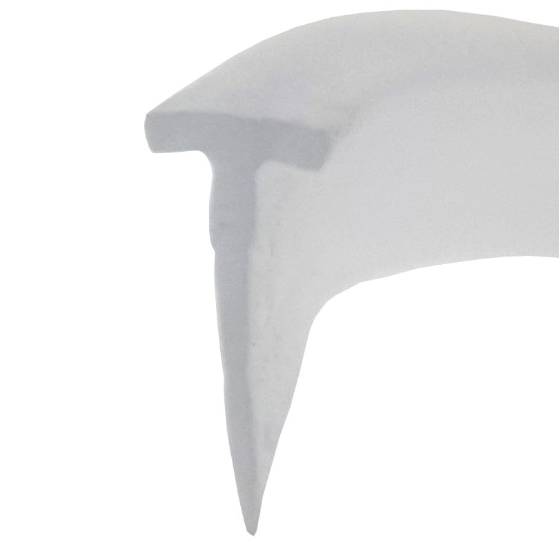 diconfa PVC Einschubdichtung 6mm breit - Dichtbereich: 14mm - Länge: 5cm...