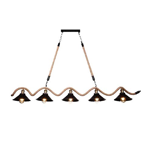 Lustre de bougie rétro ajustable pour éclairer de grands espaces GZZ