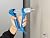 Quickfill Drywall Repair Kit Includes Quickfill Tool with Built-in Spatula, (2) 20 ML spackling Paste cartridges to Fill Nail and Screw Holes, Cracks and Other Minor Drywall Damage