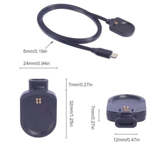 Cargador magnético USB C para reloj Athlete Gen 2 5