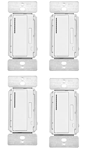 (case of 4) EATON RF9640-NDW Z-Wave Plus Universal Dimmer, White, single pole, 120Vac (case of 4) EATON RF9640-NDW Z-Wave Plus Universal Dimmer, White, single pole, 120Vac