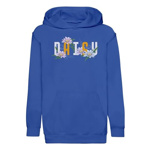 Sweat à capuche enfant marguerite premium au design haut de gamme