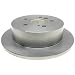 ACDelco 18A1682A Advantage Non-Coated Rear Disc Brake Rotor