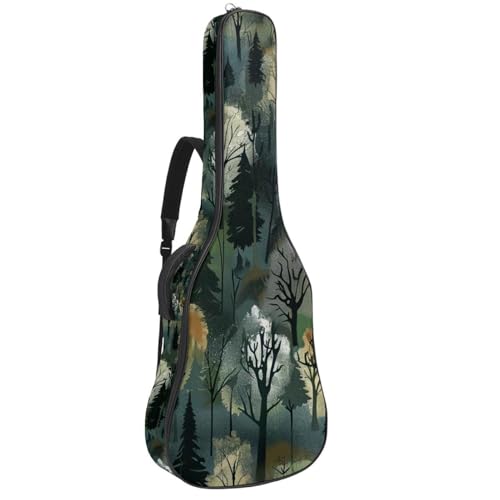 Housse pour guitare acoustique et basse imprimée pour éviter les chocs et le désordre